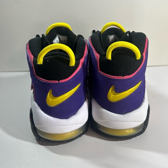 Nike Air More Uptempo 96 Sneakers Black Court Purple DZ5278-001 GS 7Y Women 8.5 - Picture 10 of 12